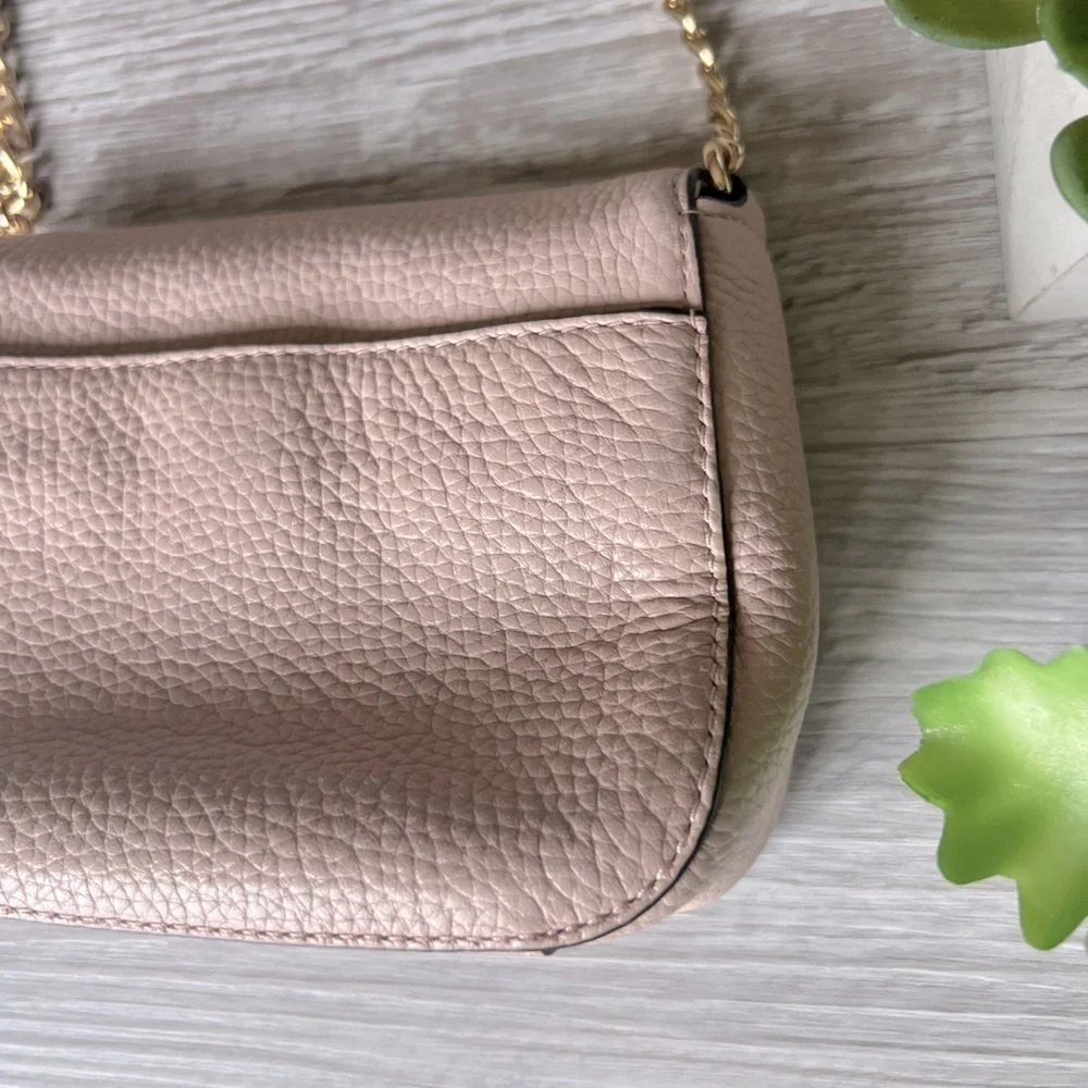 MICHAEL KORS fulton leather small crossbody bag EUC